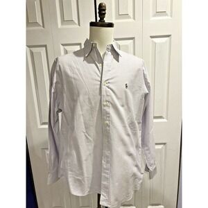 Ralph Lauren‎ Classic Fit Dress Shirt Purple Pin Stripe 16